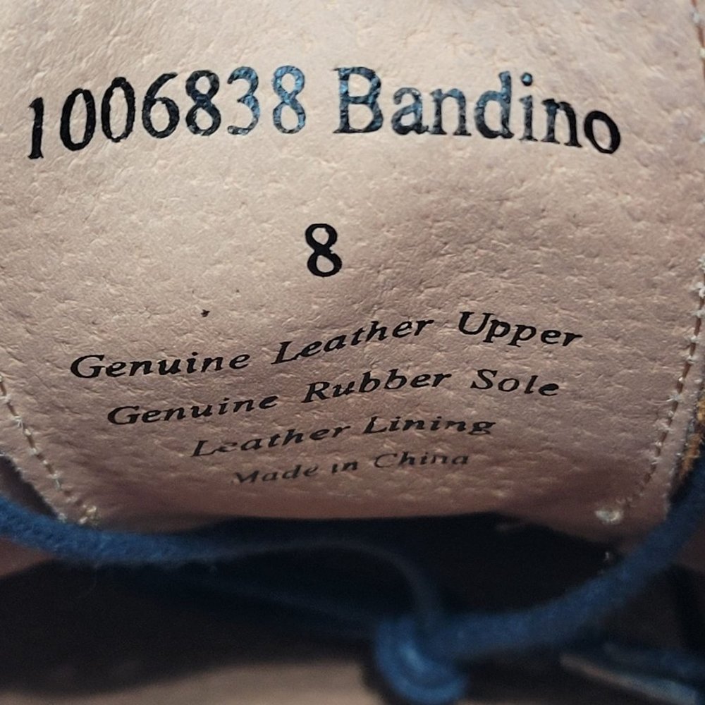 Aston Grey Collection Bandino Oxford Men's Tan Dress Shoes 1006838 US Size 8 - Picture 8 of 8